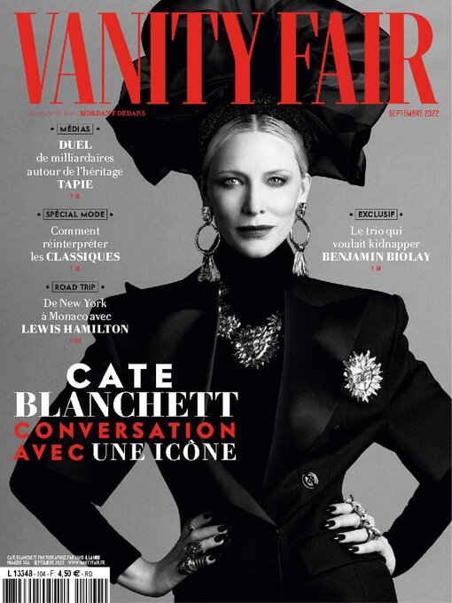 Title details for Vanity Fair France by Les Publications Conde Nast SA - Available